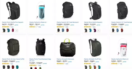 美國(guó)線上市場(chǎng)最受歡迎的戶外用品品牌及熱賣品TOP30